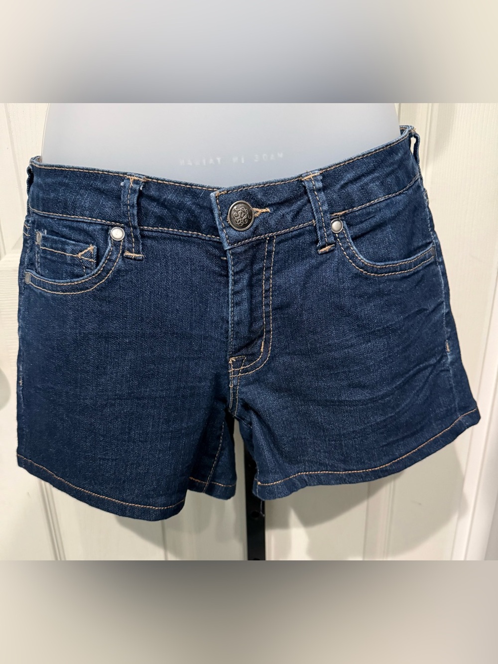 Jessica Simpson Dark Indigo Denim Jean Shorts